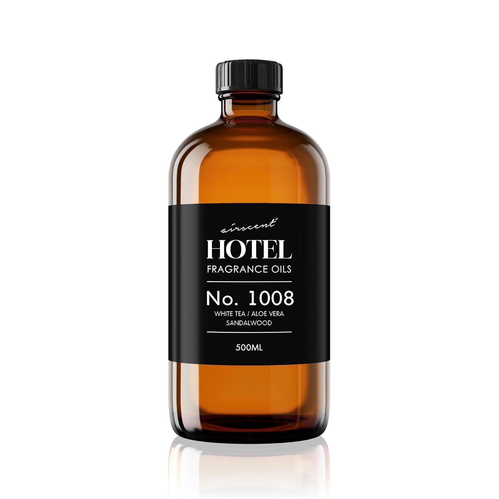 AirScent Hotel Diffuser Oil No. 1008 - White Tea Aloe Sandalwood - Product Imagery
