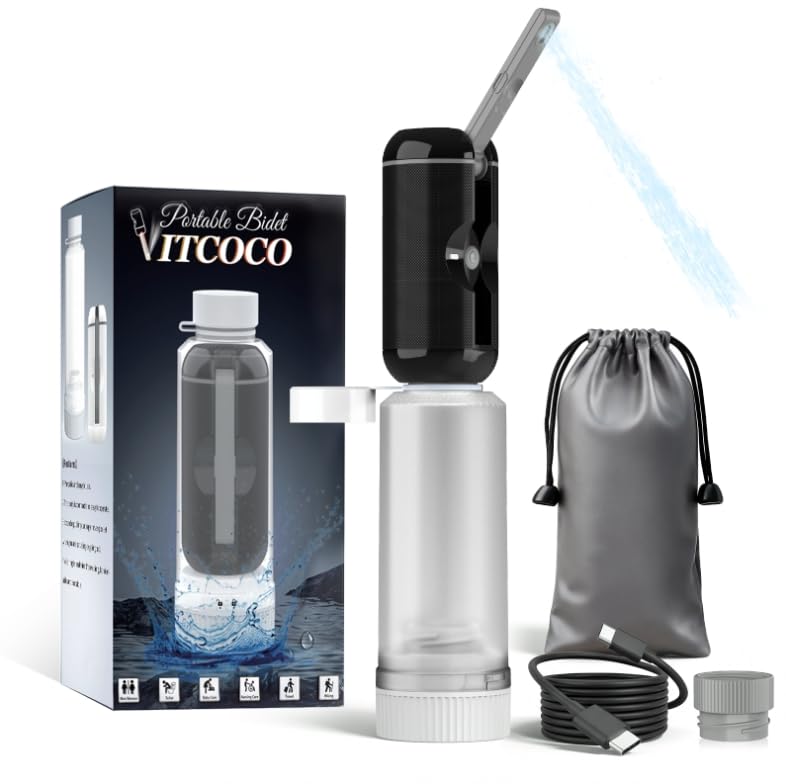 Portable Bidet for Travel Rechargeable Waterproof Sprayer - VITCOCO Official Imagery - 1