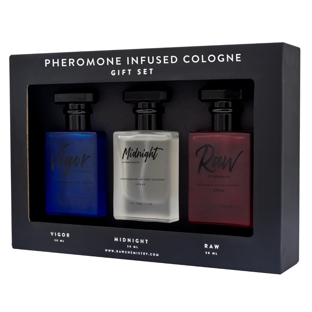 RawChemistry Pheromone Infused Men s Cologne Collection 3 pk - RawChemistry Official Imagery - 4