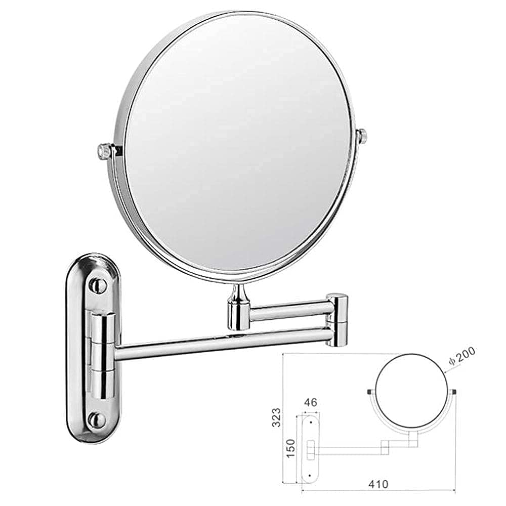 Makeup Mirror Vanity Mirror Bathroom Wall Mount Mirror - HAWIKVHK Official Imagery - 3