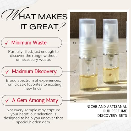 Ahmad Al Maghribi Oudh Perfume Samples (Oud Perfume for Men) | - Product Imagery