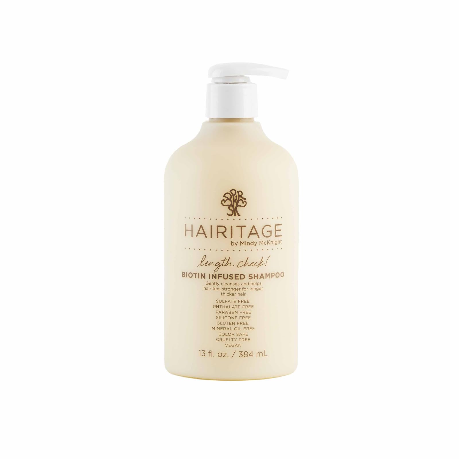 Hairitage Biotin Shampoo for Hair Growth - Sulfate Free Thickening and Volumizing - Hairitage Official Product View 2
