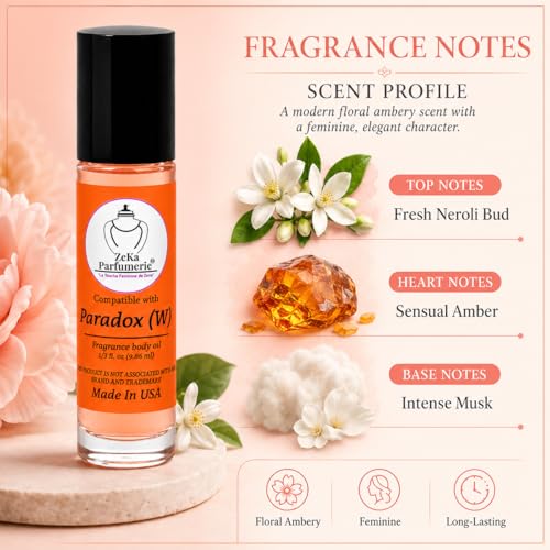 Compare to Aroma Compatible with Paradox for Women Fragrance - Product Imagery