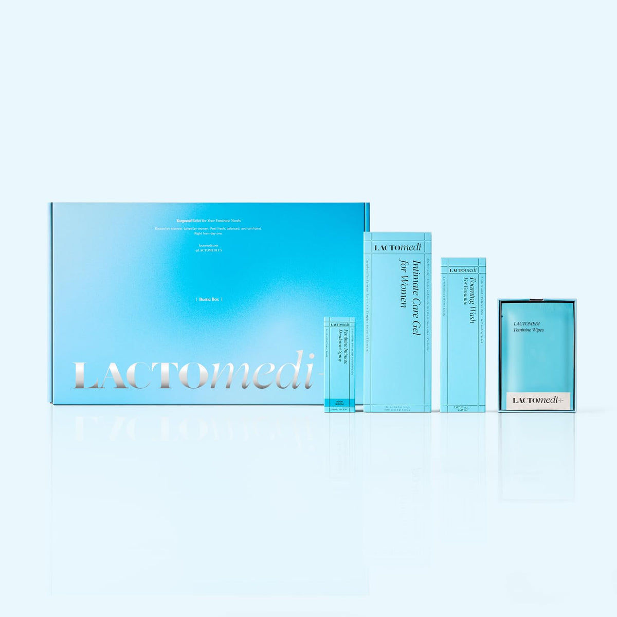 LACTOMEDI Bestie Box Intimate Care Kit pH Balanced Feminine - LACTOMEDI Official Imagery - 2