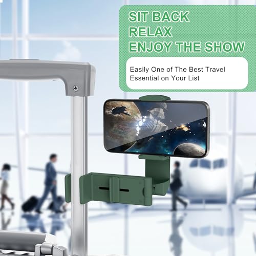 Perilogics Airplane Phone Holder Mount, Plane Travel Essentials - Product Imagery