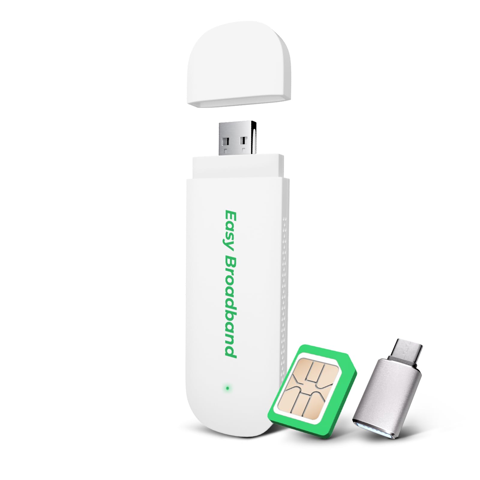 EIOTCLUB 4G LTE USB WiFi 6 dongle and mobile hotspot adapter for US, Canada, Mexico, and Latin America.