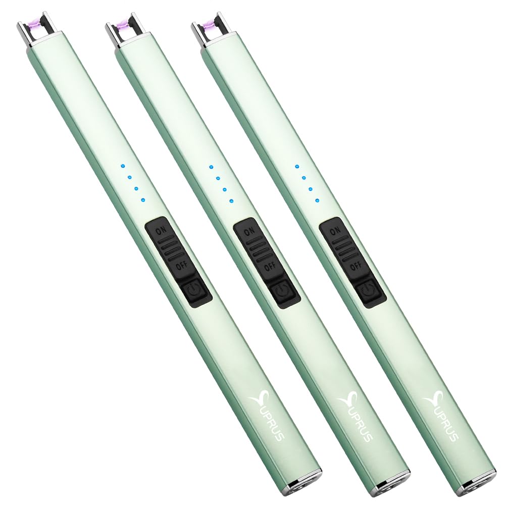 SUPRUS Electric Lighter Arc Windproof Flameless USB Rechargeable Light - View 10