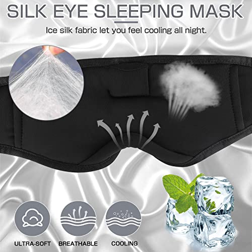 LC-dolida Sleep Headphones, Sleep Mask Bluetooth Wireless Music - Product Imagery