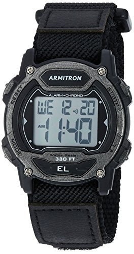 Armitron Sport Unisex Digital Chronograph Nylon Strap Watch, - Product Imagery