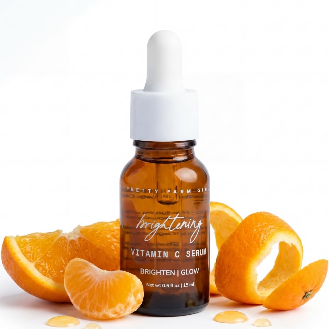 Pretty Farm Girl Pomegranate Glow Natural Face Serum – With - Pretty farm girl
