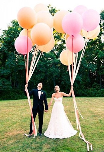 AFTERLOON® Biodegradable Balloons 3 pcs 36 Inch Orb Perfect - Product Imagery