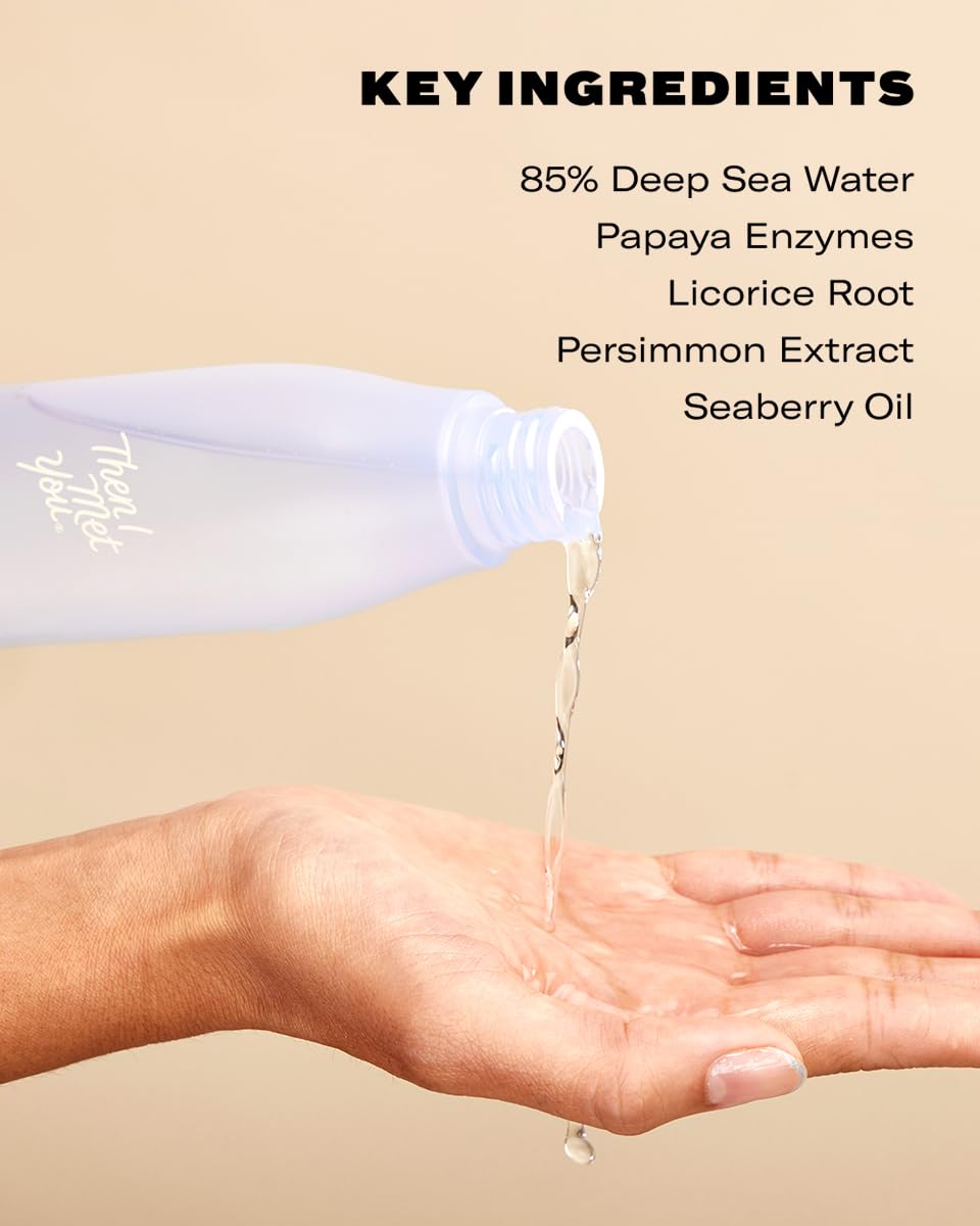 Then I Met You Living Sea Cleansing Tonic, Korean Skin Care - Then I Met You