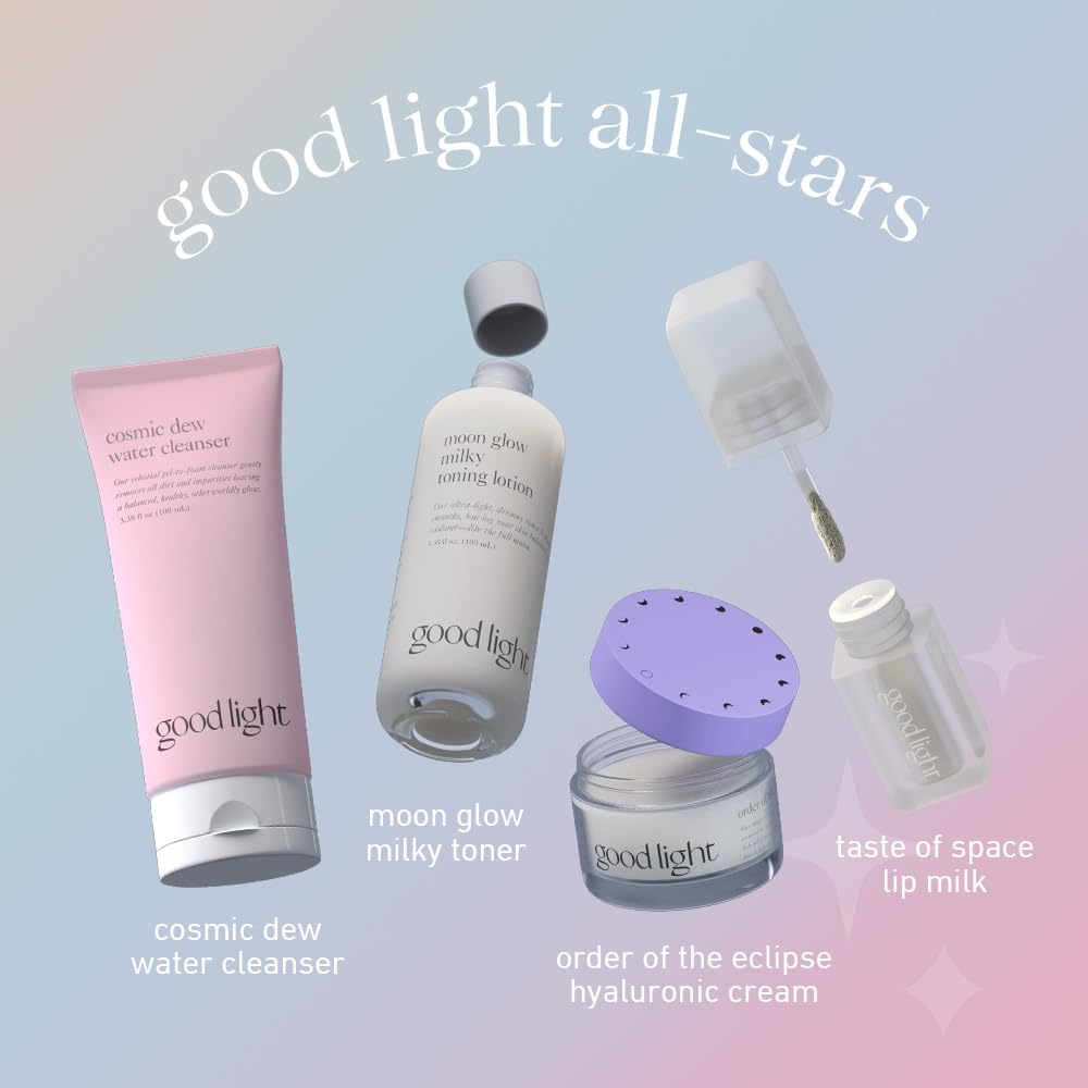 good light All-Stars Kit. An Otherworldly Korean Skincare Set - good light