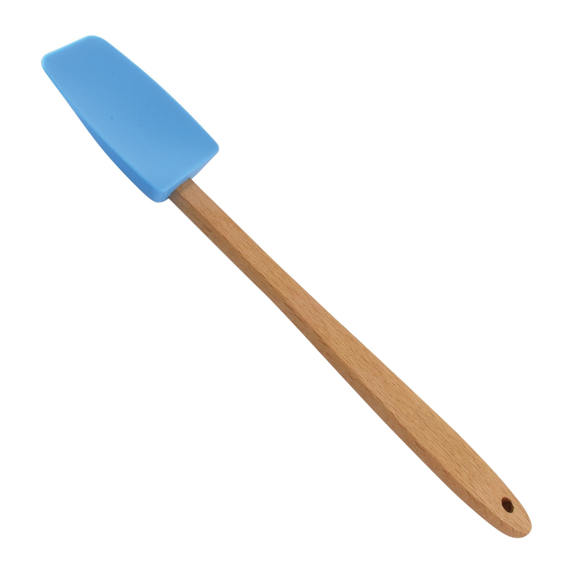 R&M International Mini Silicone Spoon/Spatula, 7.75", Blue - View 1