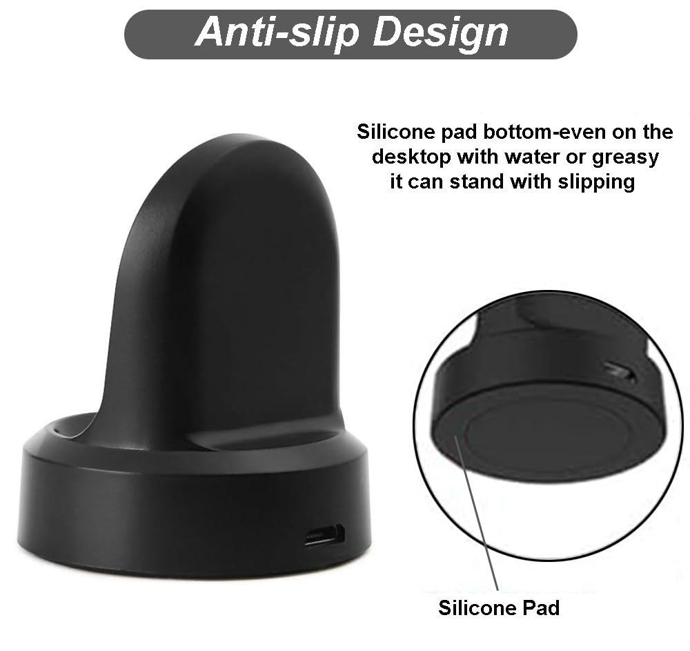 Emilydeals for Gear S3 Charger, Replacement Charging Cradle Dock - Emilydeals Official Product View 5