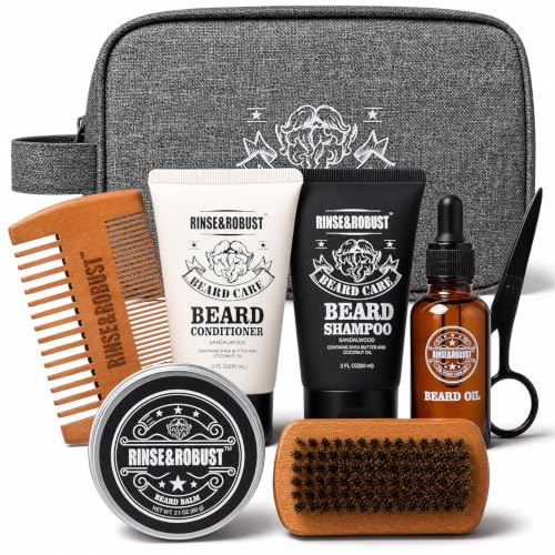 Rinse Robust Beard Kit for Men Christmas Gifts for Him Beard - Rinse & Robust Official Imagery - 1