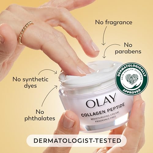 Olay Collagen Peptide Face Moisturizer, Firming Cream for Wome... - Product Imagery