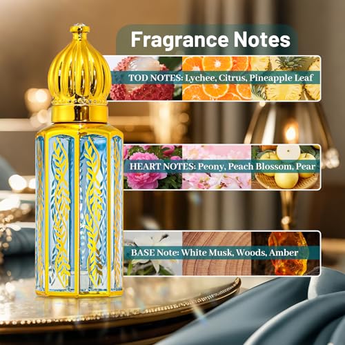 3Pack Arabian Perfume for Women, Arabic Long Lasting Perfume - Product Imagery