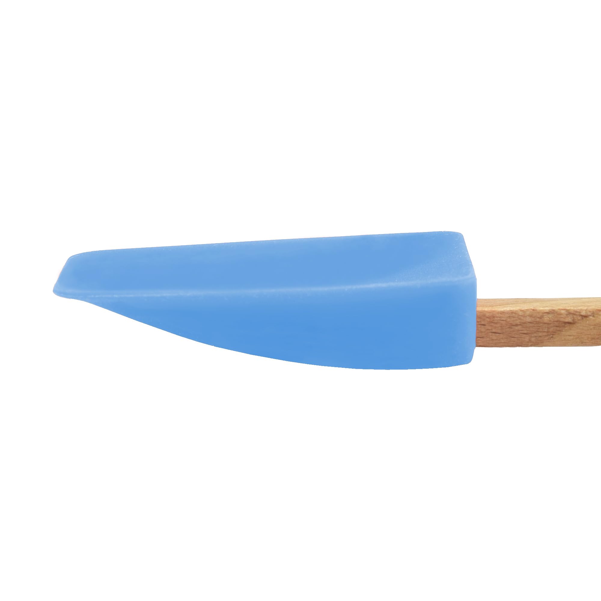 R&M International Mini Silicone Spoon/Spatula, 7.75", Blue - View 3