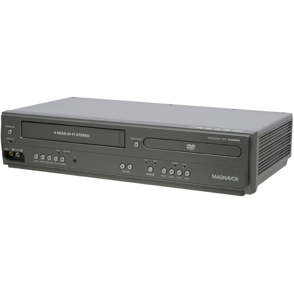 Magnavox DV225MG9 DVD Player and 4 Head Hi-Fi Stereo VCR with Line-in Recording