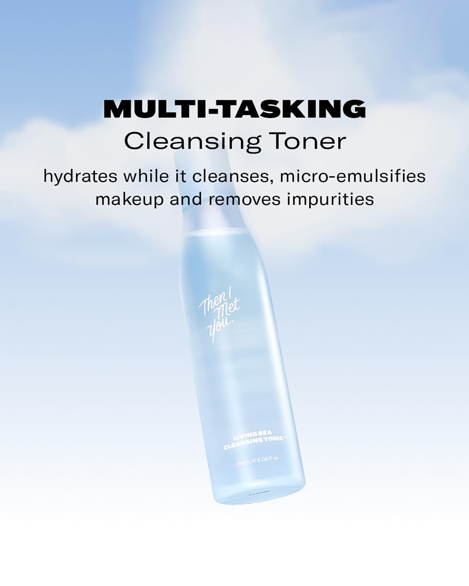 Then I Met You Living Sea Cleansing Tonic, Korean Skin Care - Then I Met You