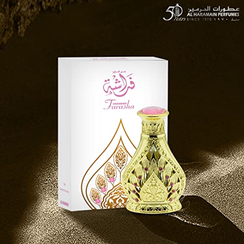 Al Haramain Farasha Perfume Oil 12ml | Unisex Arabian Perfume Oil - Product Imagery