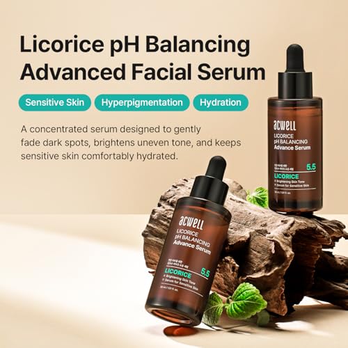 ACWELL Licorice pH Balancing Advanced Facial Serum Ampoule – - Product Imagery