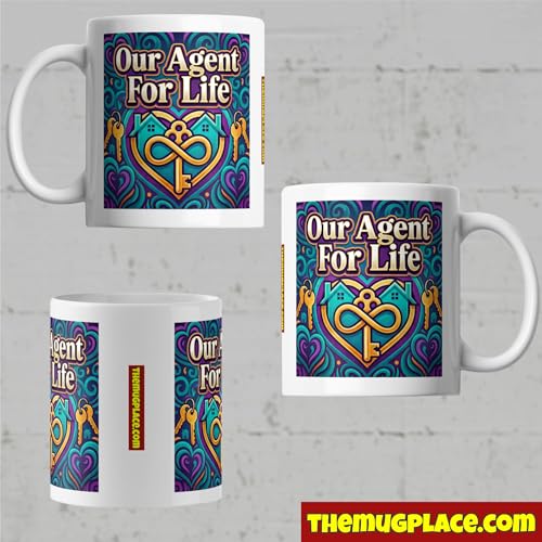 Loyal Estate Agent Coffee Mug - Our Agent For Life - Long-Term - Product Imagery