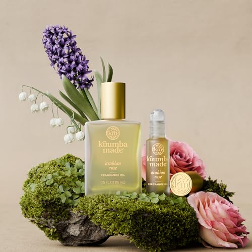 Kuumba Made Arabian Rose Fragrance Oil Roll-On, Alcohol-Free, - Product Imagery