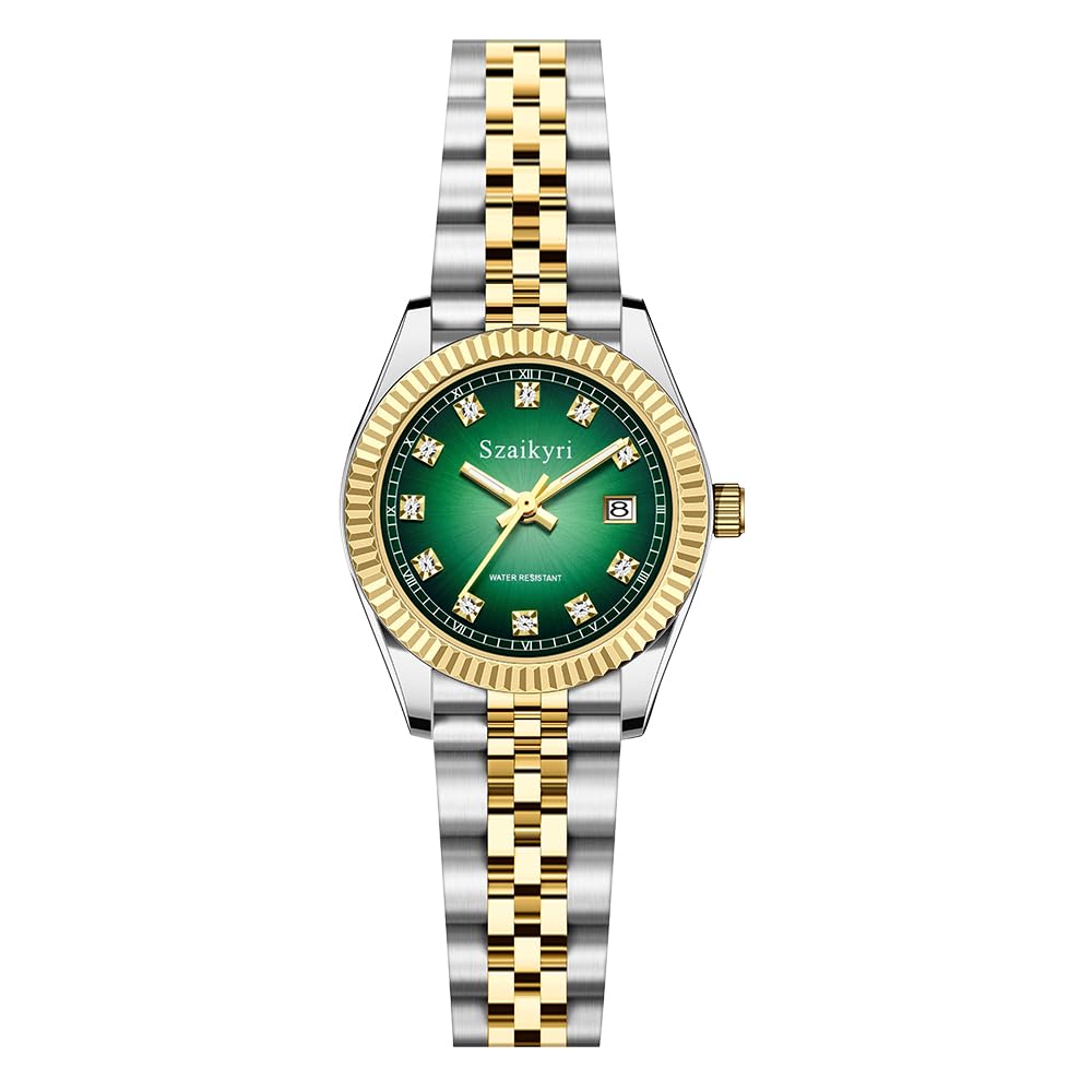 Szaikyri Classic Watch for Women with Solid Stainless Steel - Szaikyri Official Imagery - 2