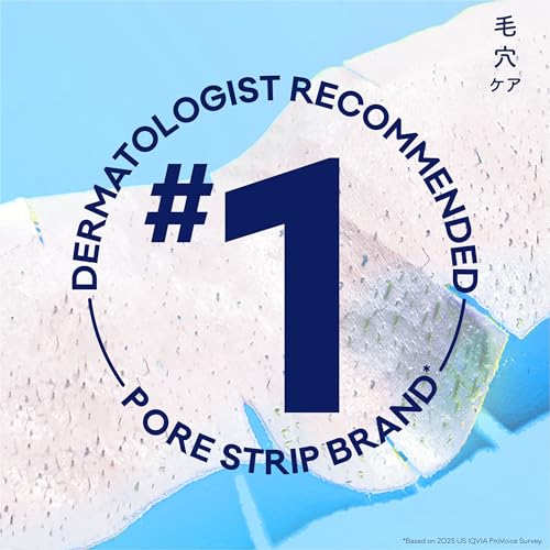 Bioré Original Blackhead Remover Strips, Deep Cleansing Nose - Product Imagery