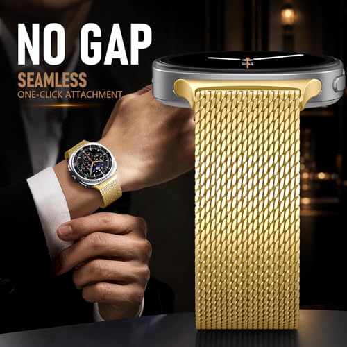 Milanese Loop Metal Band for Samsung Galaxy Watch 8 9/8 Classic - Product Imagery