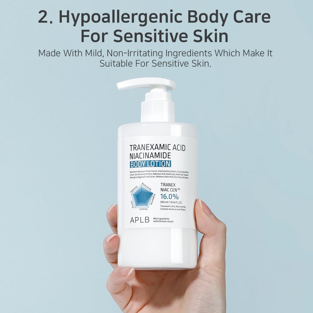 APLB Tranexamic Acid Niacinamide Body Lotion - TRANEX NIAC CEN™ 16.0% 10.14 FL.OZ Kor - APLB Official Product View 9