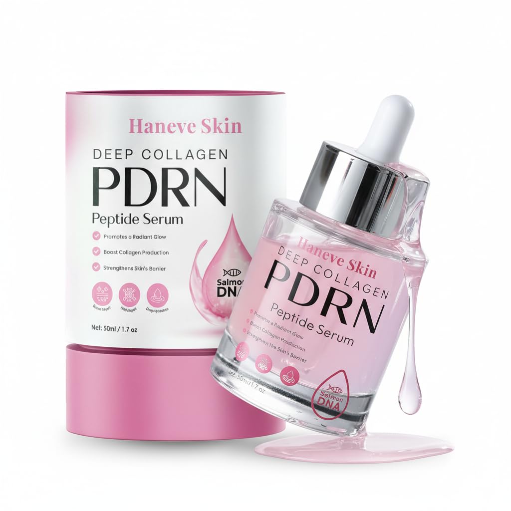 PDRN Serum Salmon DNA Peptide Face Serum with Niacinamide - Haneve Skin Official Imagery - 2
