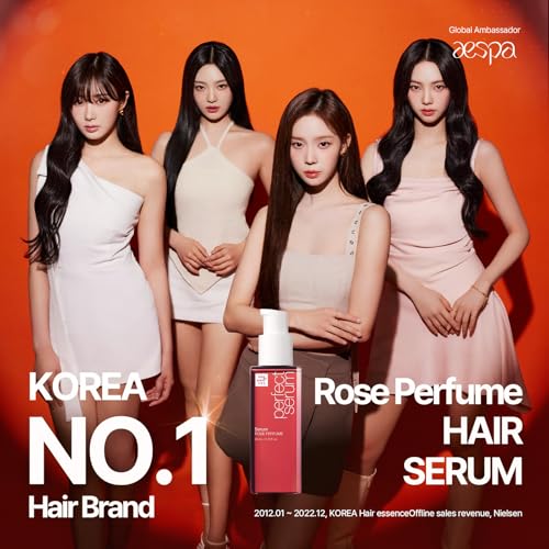 Mise En Scene Perfect Rose Perfume Serum - Hair Refreshing Oil - Product Imagery