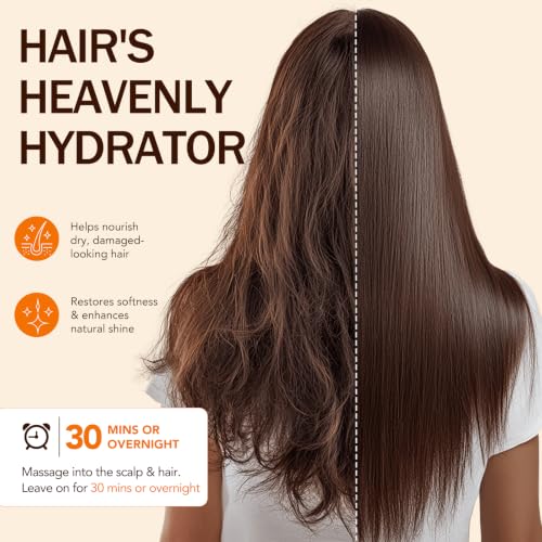 Sea Buckthorn Oil 2oz，Sea Buckthorn Oil Organic for Face & Hair - Product Imagery