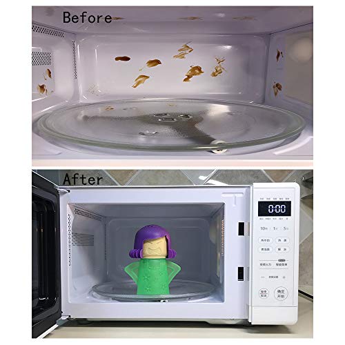 Angry Mama Microwave Oven Steam Cleaner, Angry Mom Microwave - Product Imagery