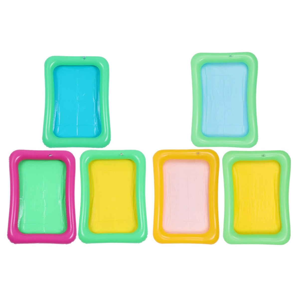 6 Piece Inflatable Buffet Cooler Serving Tray Set for - HOLIDYOYO Official Imagery - 1