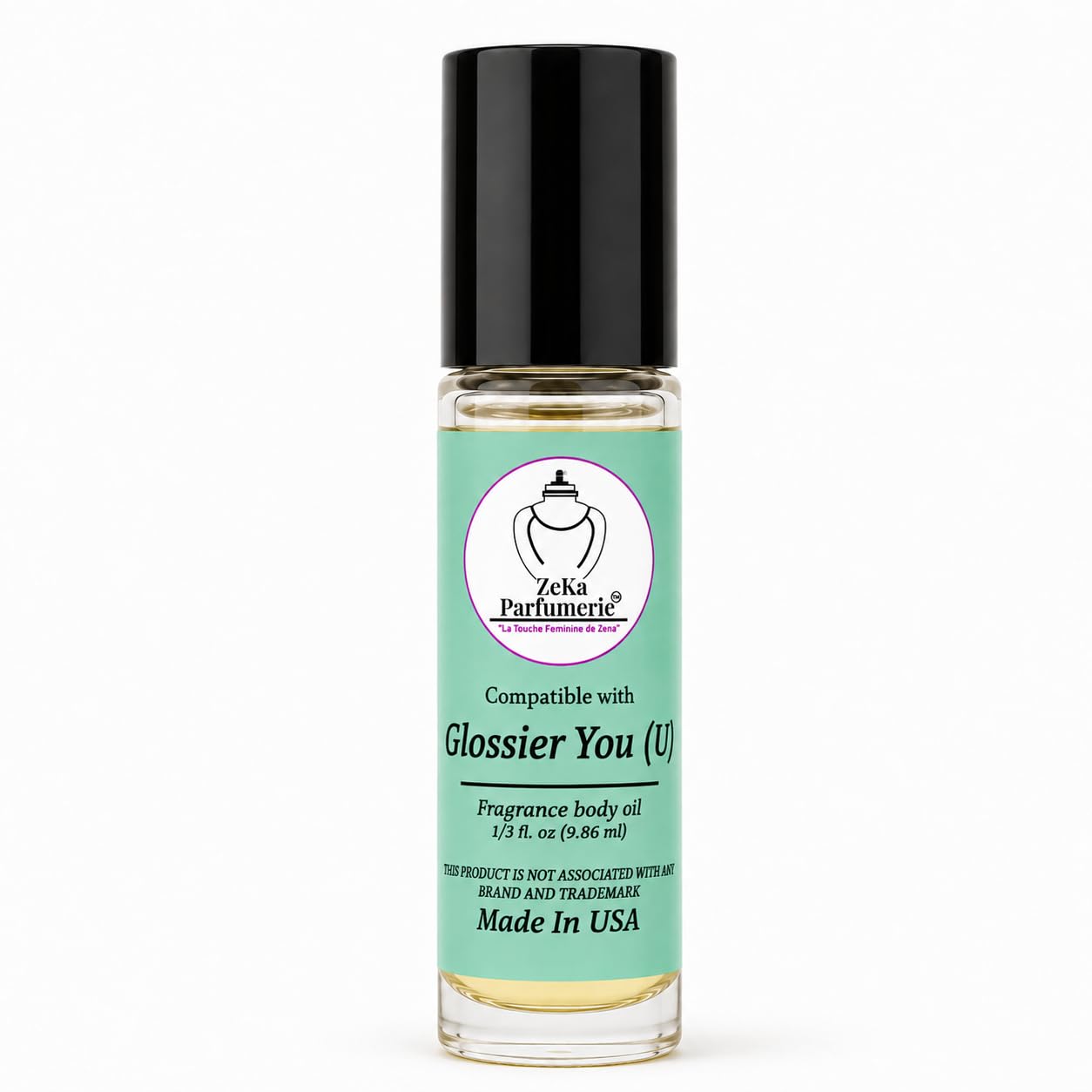 Glosser You (U) Fragrance Body Oil | Pink Pepper, Iris, Ambrette - Product Imagery