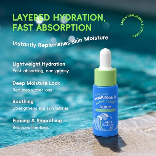 LAIKOU Hydra Power Skin Care Set - Hyaluronic & Marine Collagen - Product Imagery