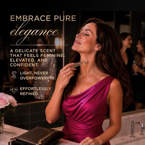 Honestly Margo Goddess Roll-On Perfume for Women, Travel Size, - Product Imagery