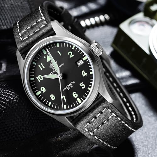 ADDIESDIVE Automatic Watches for Men Stainless Steel Diver 200 M - Product Imagery