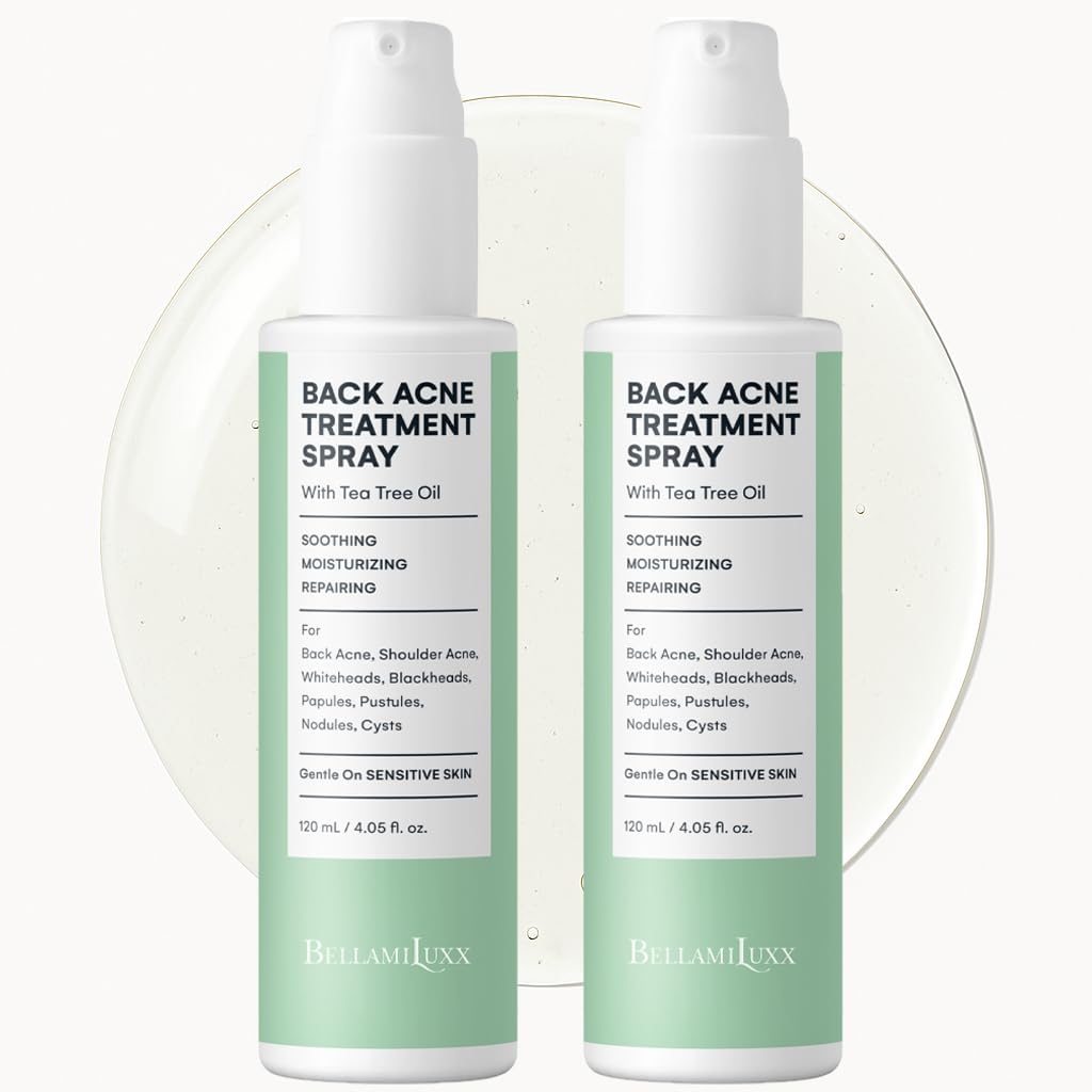 BellamiLuxx Back and Body Acne Treatment Spray 2 Salicylic - BellamiLuxx Official Imagery - 2
