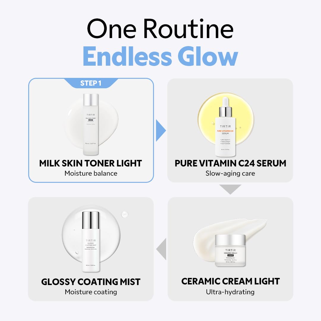 TIRTIR Milk Skin Rice Toner Light - TIRTIR