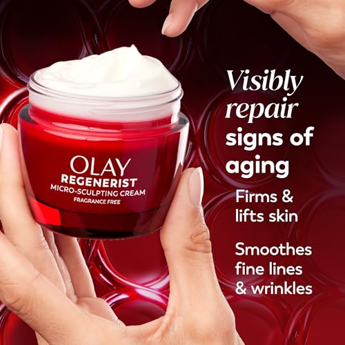 Olay Face Moisturizer, Regenerist Micro-Sculpting Cream for - Product Imagery