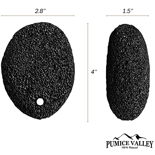 Pumice Stone for Feet - Natural Foot Scrubber for Dead Skin - Product Imagery