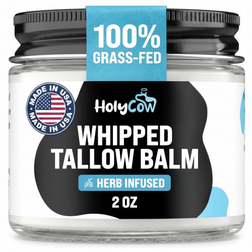 HolyCow Grass Fed Beef Tallow For Skin with Jojoba Oil 2 - HolyCow Official Imagery - 1