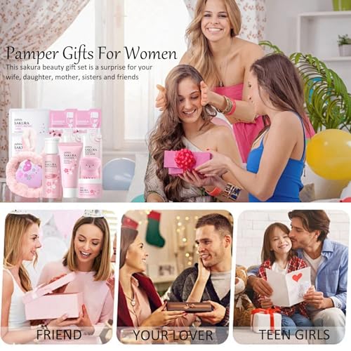 Skincare Set Sakura Skincare Gifts For Teen Girls, 11 Pack Skin - Product Imagery