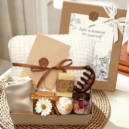 Self Care Gifts Baskets for Women Spa Care Package for Women - YEERSWAG Official Imagery - 1