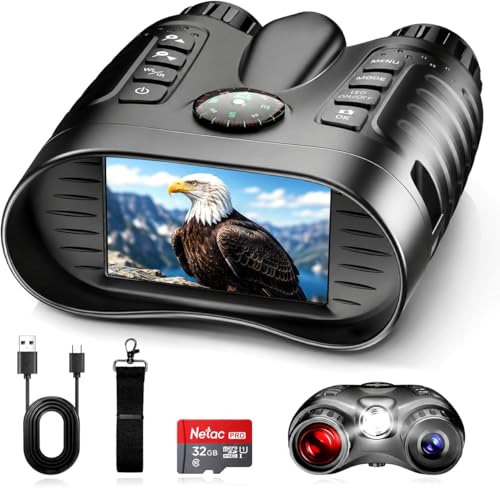 GOYOJO Night Vision Goggles — 4K Night Vision Binoculars - Product Imagery